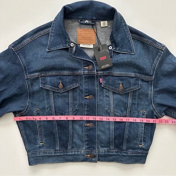 Levi’s Women’s Baby Bubble Trucker Jacket Size S - Picture 13 of 16